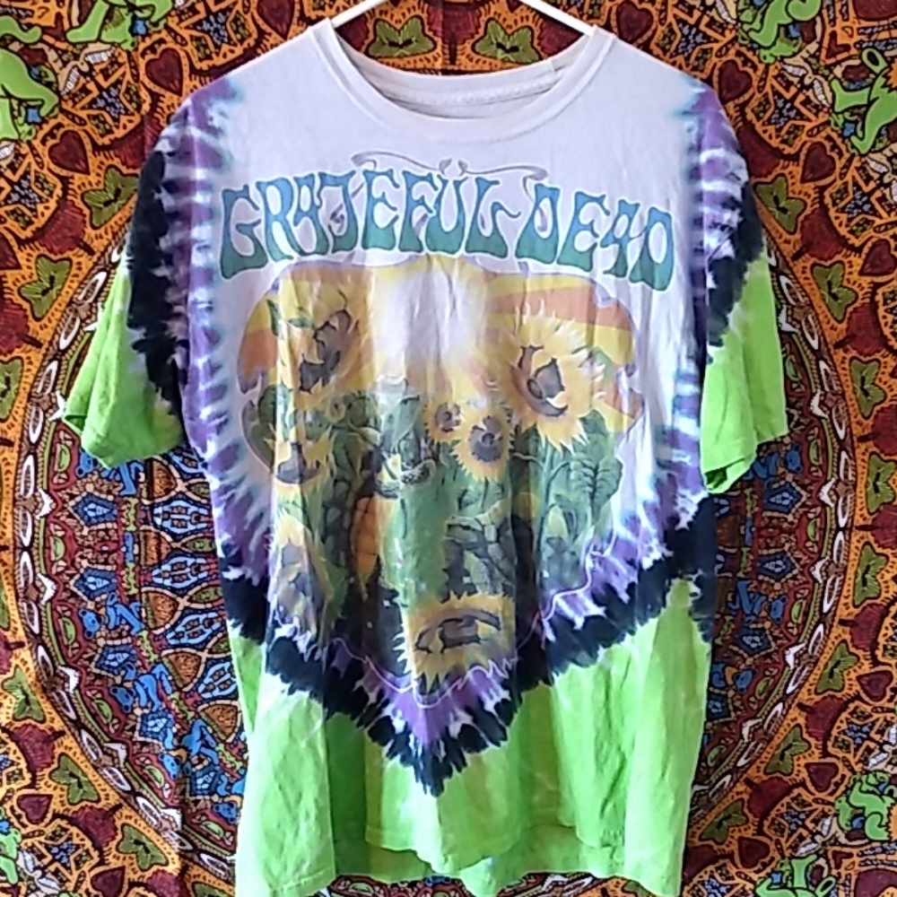 Liquid Blue L Grateful Dead Sunflower Terrapin SS